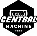 Central Machine Company Inc Logo - Precision Machining Machine Shop - Lathe - Laser Engraving - Laser Etching - Milling Machine - Sheet Metal Fabrication - Steel Manufacturing - Die Casting - Micro Machining Metal Working Shop