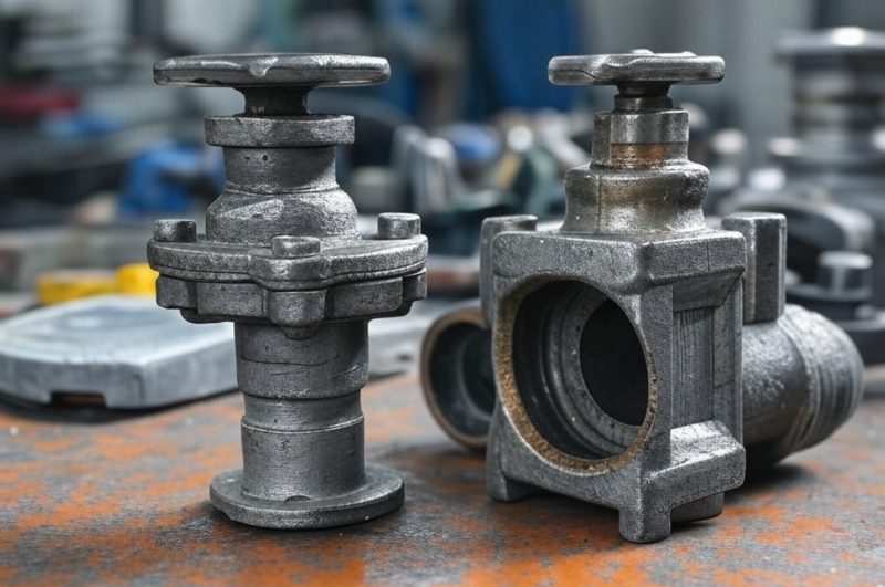 marine valve and fitting metal parts