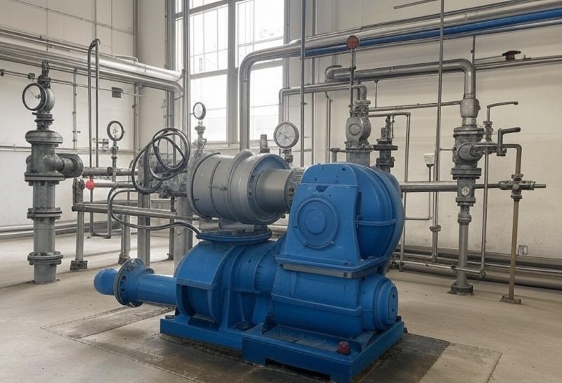 industrial pump and valve