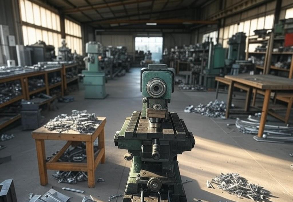 metal shop in production